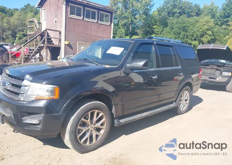 2015 Ford Expedition Limited z USA, uszkodzony, nr VIN 1FMJU2AT6FEF09160